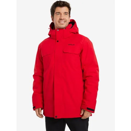 Куртка TOREAD Men's cotton-padded jacket, размер 48/50, красный
