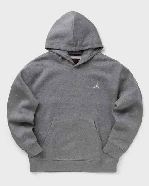 Худи Jordan Brooklyn Fleece Pullover Hoodie, цвет carbon heather/white