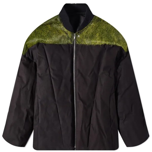 Куртка Rick Owens Flight, цвет Black Acid
