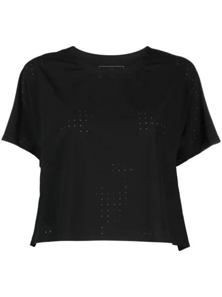 Y-3 спортивная футболка с логотипом, черный