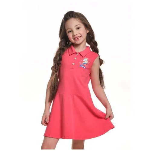 Платье Mini Maxi, модель 4506, цвет коралловый, размер 98