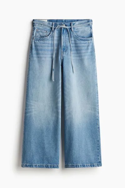 Широкие джинсы H&M, синий
