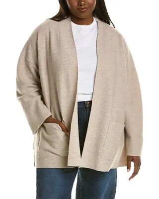 Женская куртка Eileen Fisher Plus из вареной шерсти