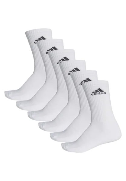 Спортивные носки 6 PACK UNISEX adidas Performance, цвет white