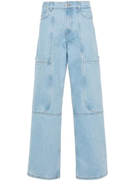 Gcds прямые джинсы Ultrapocket, синий
