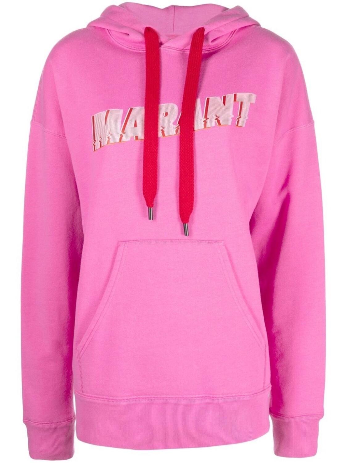 Marant Étoile худи Mansel с логотипом, розовый