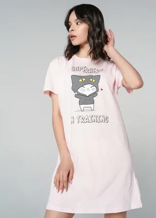 Ночная сорочка женская ТВОЕ 69733 розовая XS