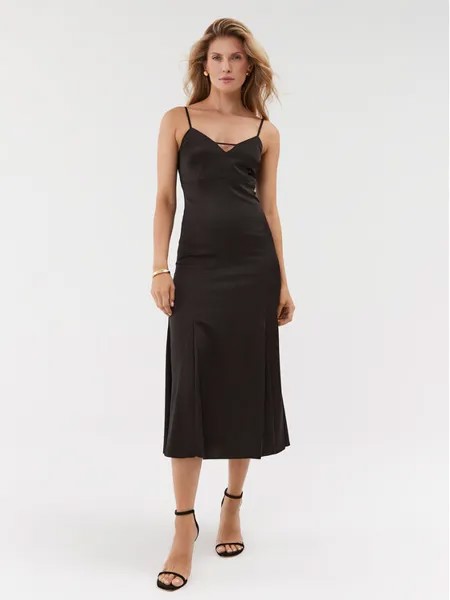 Коктейльное платье стандартного кроя Guess, черный
