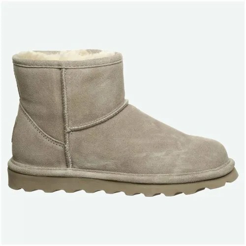 Угги  Bearpaw, натуральная замша, размер 41, серый