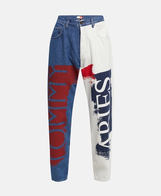 Прямые джинсы Tommy Jeans, синий