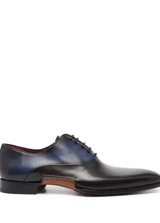 Magnanni двухцветные туфли оксфорды