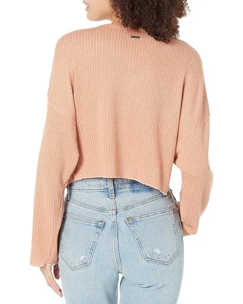 Свитер Billabong Come Again Knit Top, цвет Washed Brick