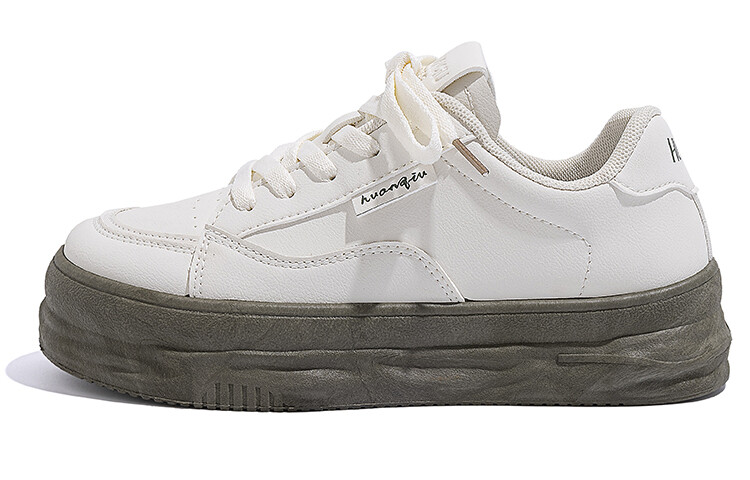 Кроссовки HUANQIU Skateboarding Shoes Women's Low-top Green, зеленый