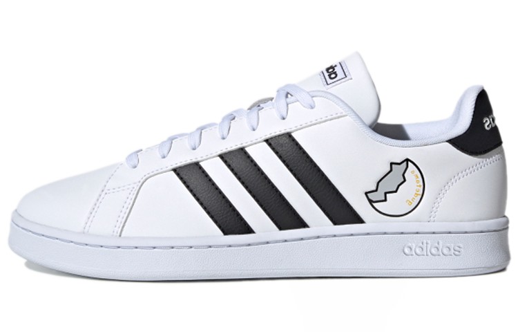 Кроссовки для скейтбординга Adidas Neo GRAND COURT унисекс Белый/Черный