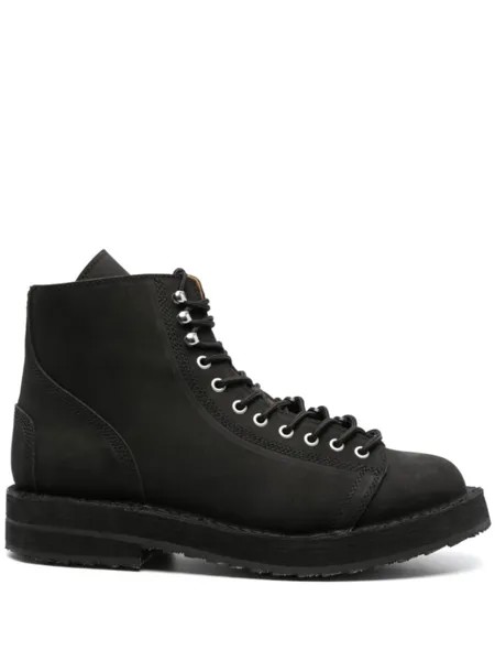 Yohji Yamamoto ботинки на шнуровке, черный