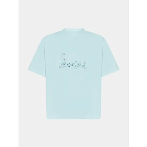 Футболка BONSAI Oversize Tee, размер XL, голубой