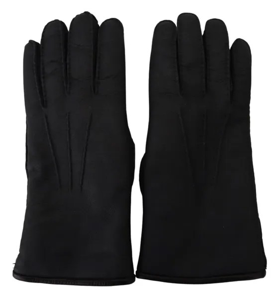DOLCE - GABBANA Перчатки мужские черные из кожи ягненка Варежки для рук s. 9 / м 680 долларов США