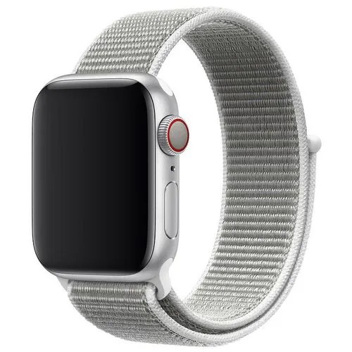 Ремешок нейлоновый Seashell Sport Loop (Белая ракушка) Apple Watch 42mm (44mm; 45mm) MQW82ZM/A