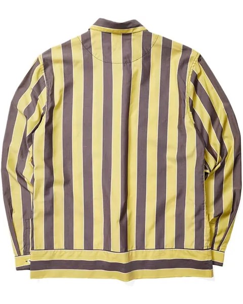 Рубашка SUNNEI Arman Shirt, цвет Yellow/Brown Stripes