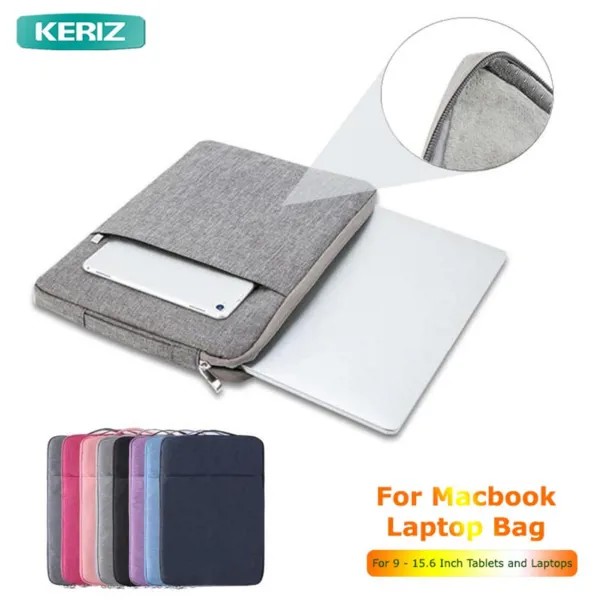 Водонепроницаемая сумка для ноутбука для MacBook Air Pro 10 11 13 15 16-дюймовый планшет Мешок для ноутбука Защитная крышка Аксессуары для женщин Мужчины