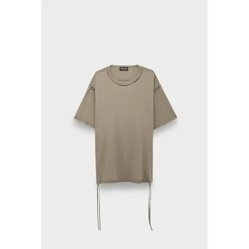 Футболка Andrea Ya'aqov oversized t- shirt, размер 52, оливковый