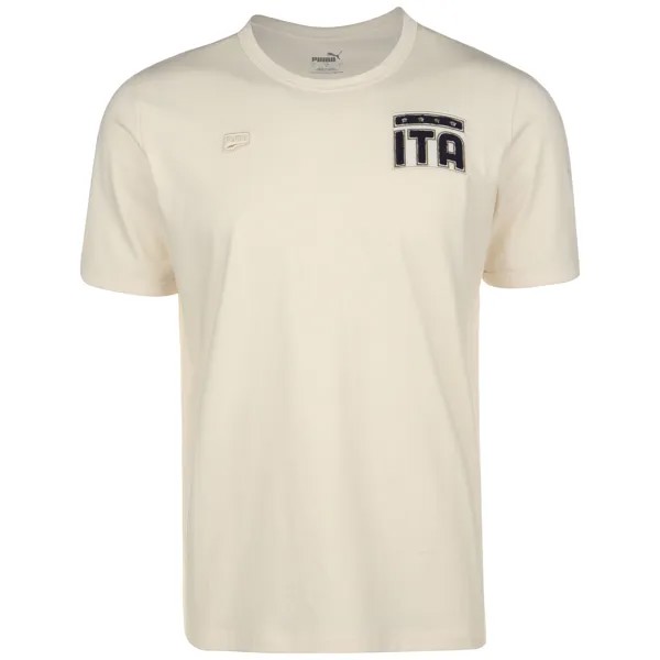 Рубашка Puma T Shirt FIGC Italien, кремовый
