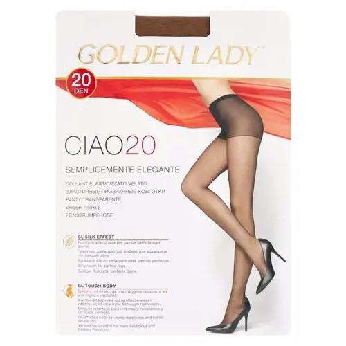 Колготки Golden Lady Ciao 20 den, размер 5-XL, daino (бежевый)
