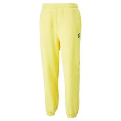 Puma Njr X Track Pants Мужские желтые повседневные спортивные штаны 53573391