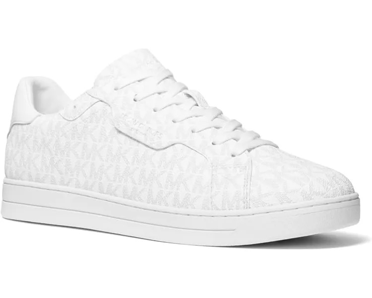 Кроссовки Michael Kors Keating Lace Up, цвет Bright White