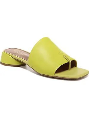 FRANCO SARTO Женские желтые желтые сандалии со змеиной кожей Loran Slip On Slide 9 M
