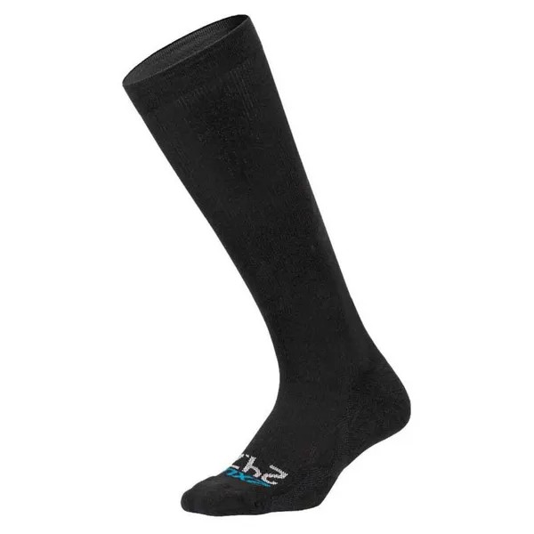 Носки 2XU 24/7 Compression 38-43 cm Long, черный