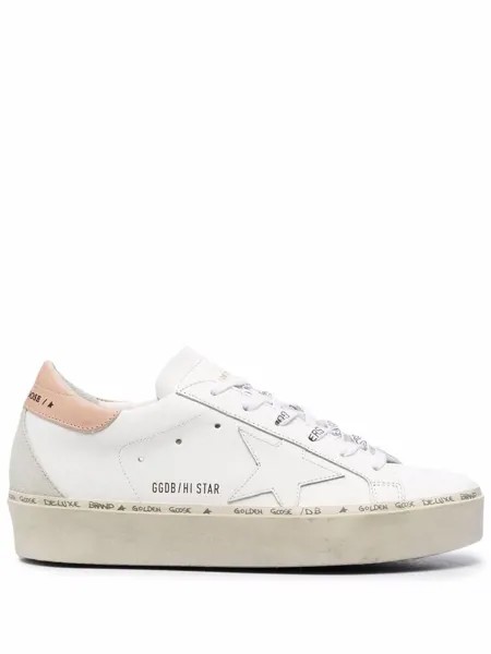 Golden Goose кеды с нашивками