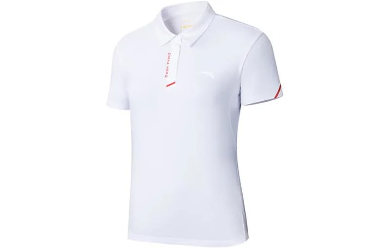 Рубашка поло Variety Training Collection женская, снежинка, белая Anta