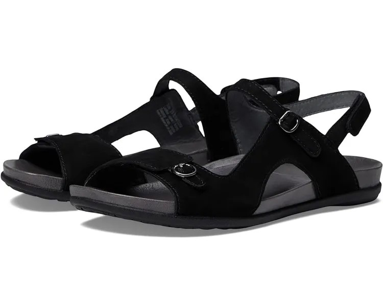 Сандалии Dansko Jordyn, цвет Black Nubuck
