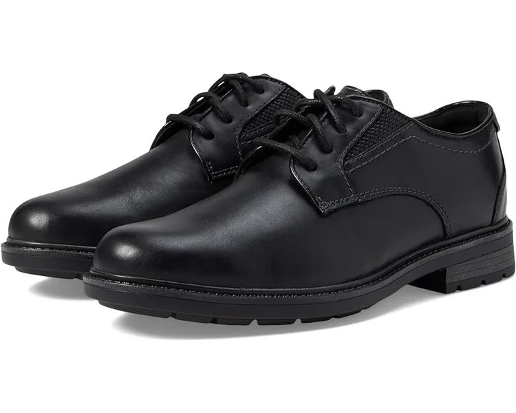 Оксфорды Clarks Un Shire Low, цвет Black Leather