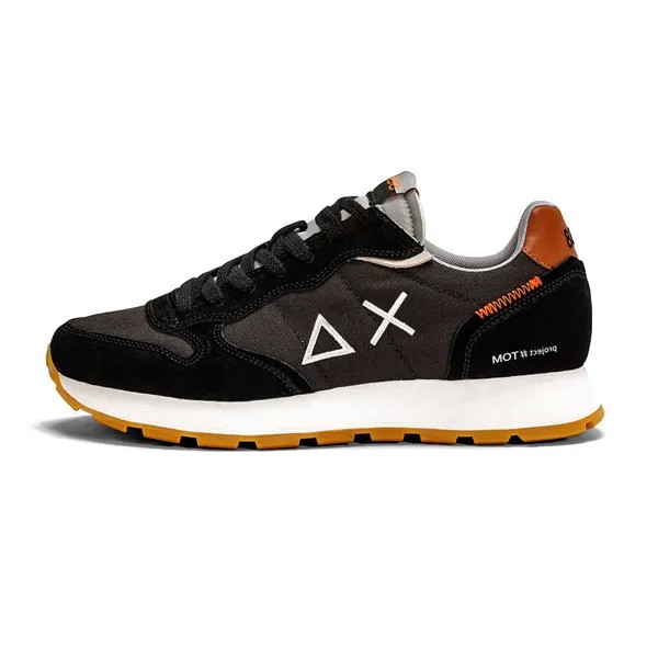 Кроссовки SUN68 Lifestyle Shoes Men Low-top Black, черный