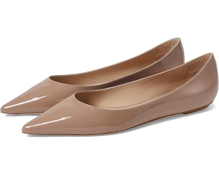 Туфли на плоской подошве Stuart Weitzman Emilia Flat, цвет Fawn