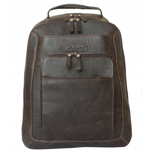 Мужской кожаный рюкзак Carlo Gattini Monfestino brown 3034-04