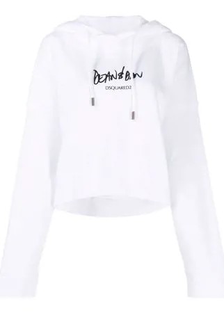 Dsquared2 расклешенное худи с логотипом