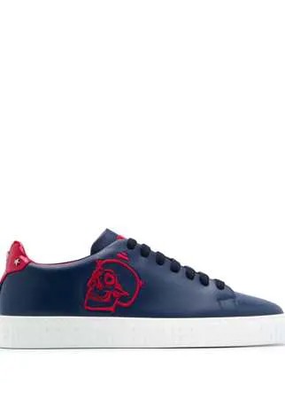Philipp Plein кеды с вышивкой Skull