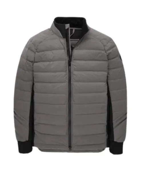 Гибридная куртка бомбер Canada Goose, серый