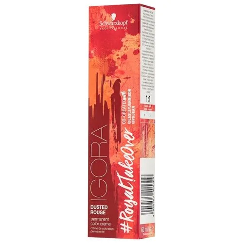 Schwarzkopf Professional Igora Royal Take Over крем-краситель для волос Dusted Rouge, 60 мл, 6-491