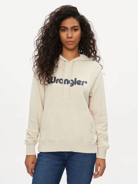 Толстовка обычного кроя Wrangler, экрю