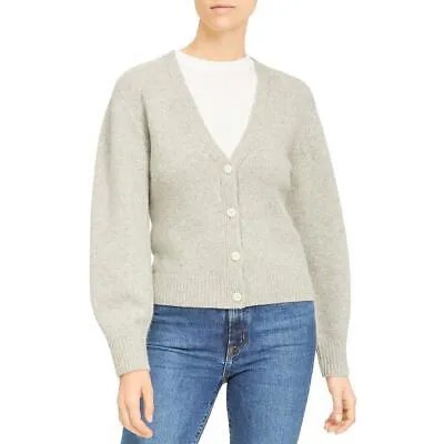 Theory Womens Wool Cashmere Cozy Cardigan Sweater Top BHFO 4476