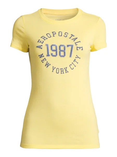 Футболка AÉROPOSTALE JKI 1987, желтый