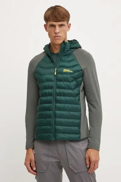 Спортивная куртка Routeburn Pro Hybrid Jack Wolfskin, зеленый