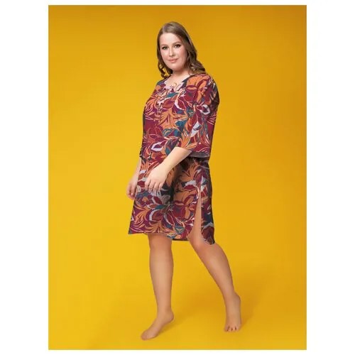 Пляжное платье Vis-a-Vis, размер L/XL, terracotta/blue