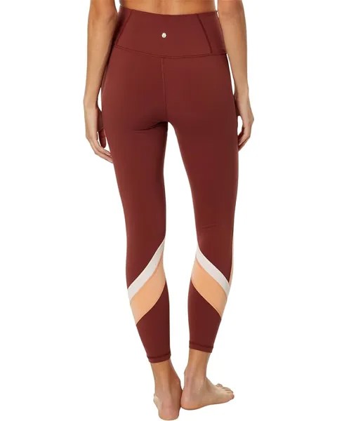 Брюки Spiritual Gangster Velo Dream Tech Eco Jersey High-Waist Leggings, цвет Washed Burgundy