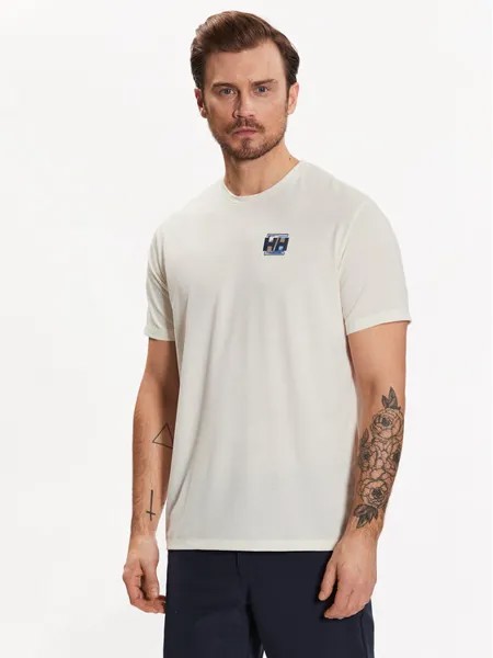 Футболка стандартного кроя Helly Hansen, экрю