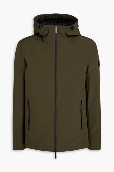 Куртка с капюшоном Woolrich, армейский зеленый